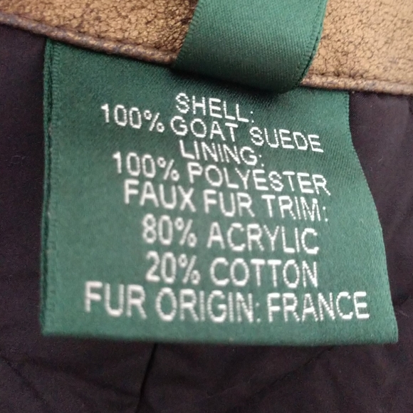 PR NWT@$699 PRICE REDUCEDx2 BurnishedGold LEATHER MotoJacket RemvblFauxFurCollar - Picture 7 of 8